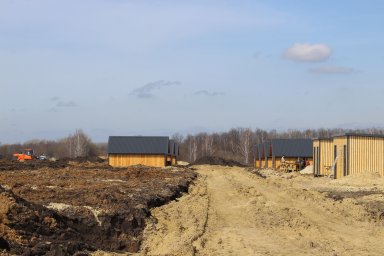 Ведется строительство второй очереди Ведется строительство второй очереди