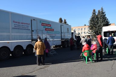 &laquo;Поезд здоровья&raquo; прибыл вновь