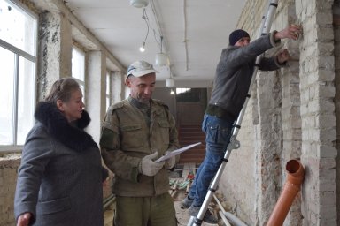 Школа  обновляется