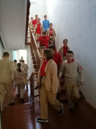 Учебная  тренировка  для школьников