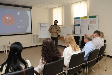 В ТПП Курской области прошёл семинар-тренинг «Фабрика процессов» В ТПП Курской области прошёл семинар-тренинг «Фабрика процессов»