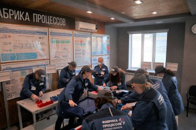 Команда Курского государственного медицинского университета приняла участие в &laquo;Фабрике процессов&raquo;